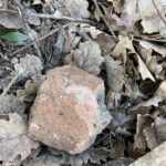 Trace d'objets archéologiques